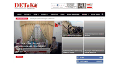 Desktop Screenshot of detak-unsyiah.com